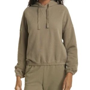 Atm Anthony Thomas Melillo Army Cotton French Terry Hoodie Size: Medium NWT